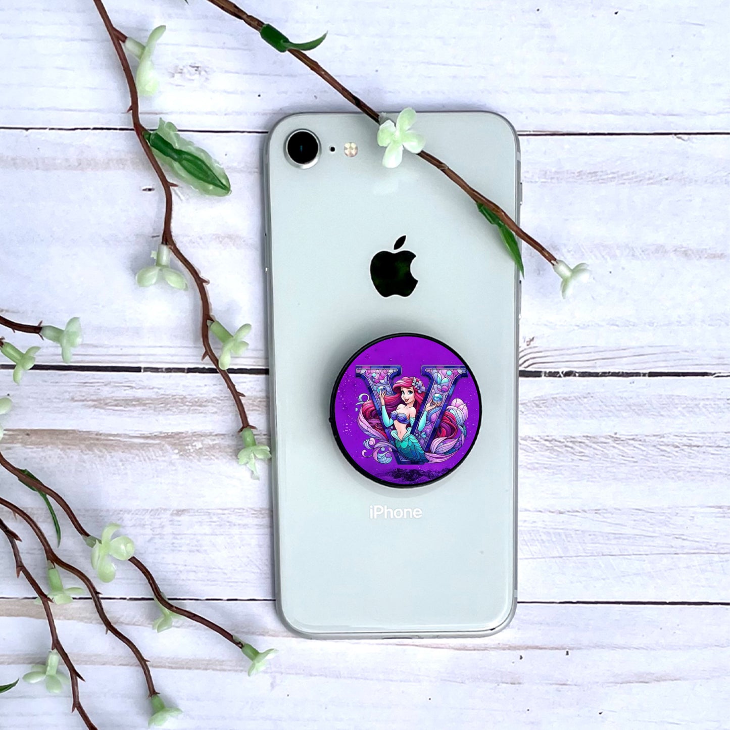 Ariel - Phone Grip | Lettrage Phone Grip Disney Shop | Anylem Beauty V 