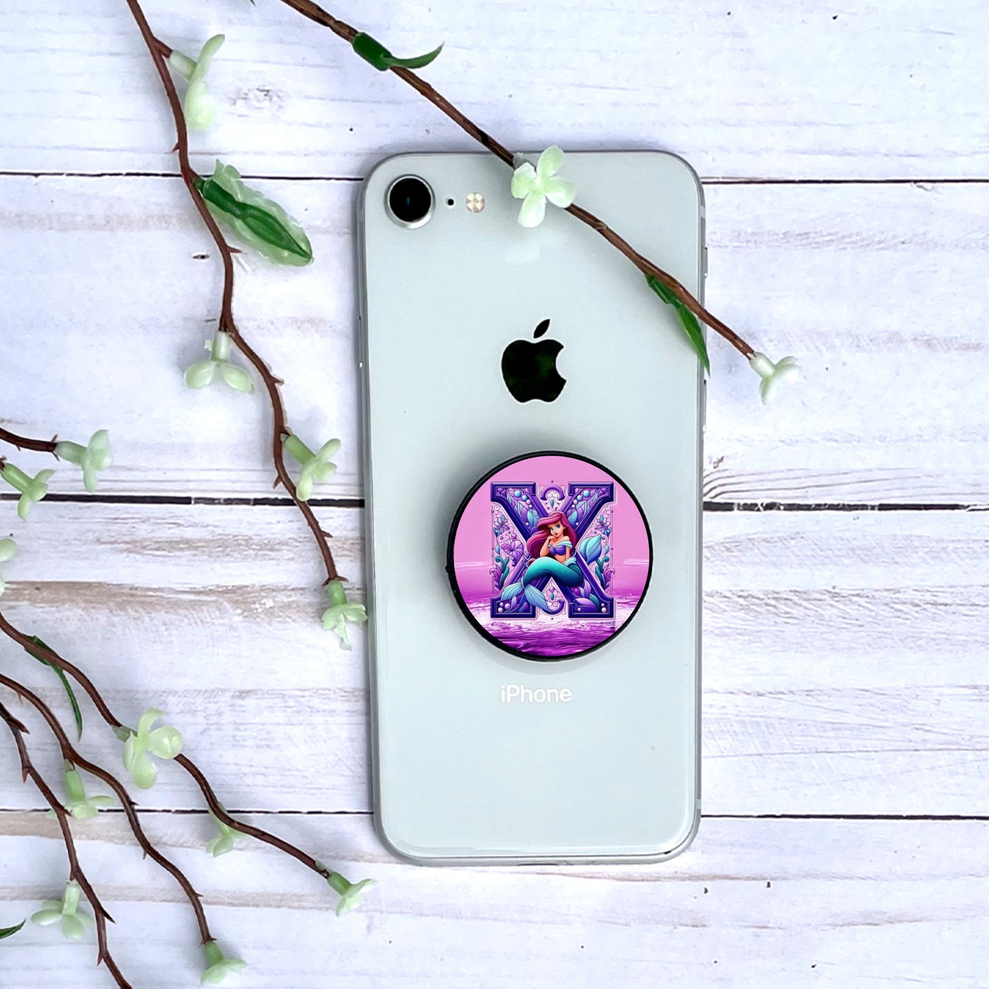 Ariel - Phone Grip | Lettrage Phone Grip Disney Shop | Anylem Beauty X 