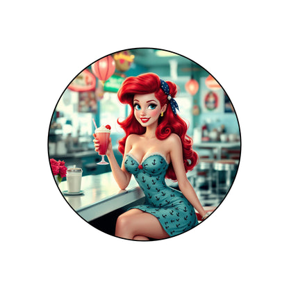 Ariel - Phone Grip | Rockabilly Phone Grip Disney Shop | Anylem Beauty 