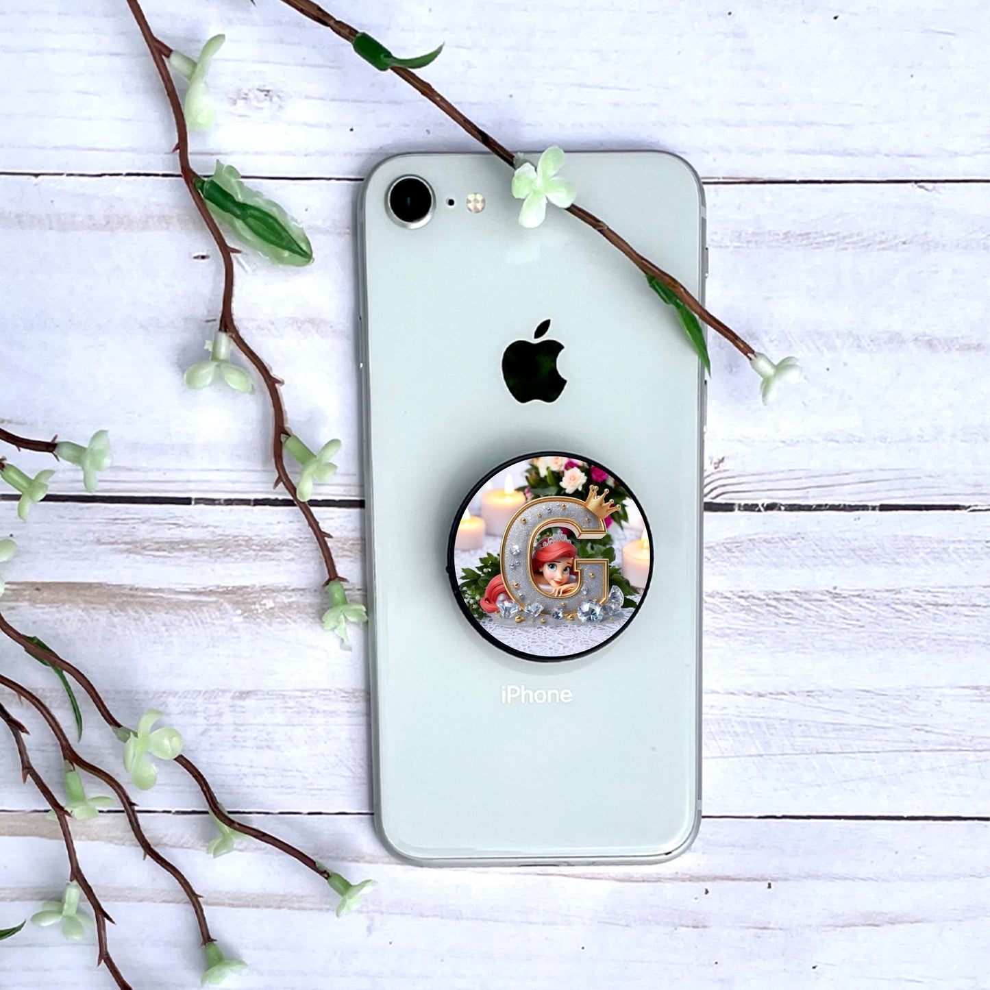 Ariel - Phone Grip "Wedding" | Lettrage Phone Grip Disney Shop | Anylem Beauty G 