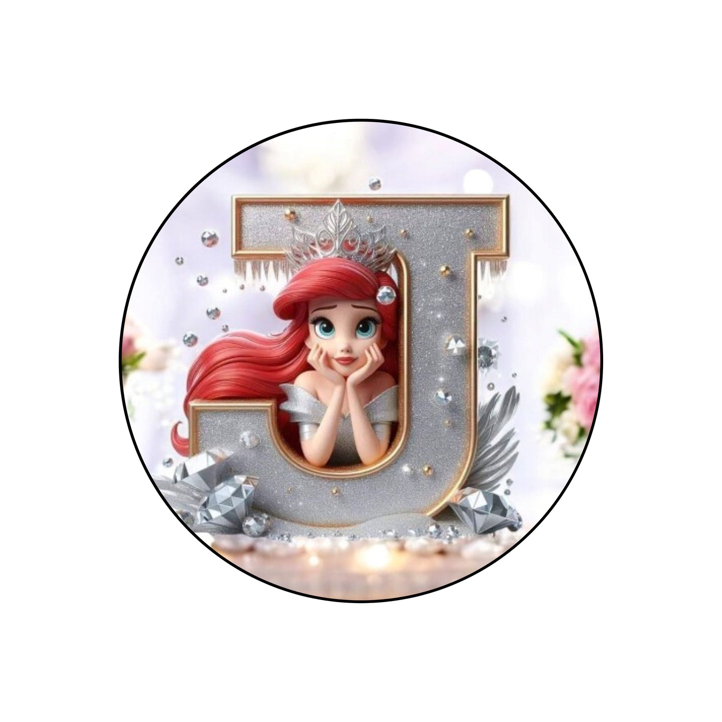 Ariel - Phone Grip "Wedding" | Lettrage Phone Grip Disney Shop | Anylem Beauty J 