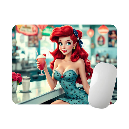 Ariel - Tapis de souris | Rockabilly Tapis de souris Disney Shop | Anylem Beauty 