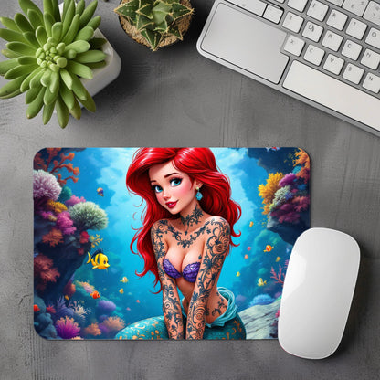 Ariel - Tapis de souris | Tatouage Tapis de souris Disney Shop | Anylem Beauty 