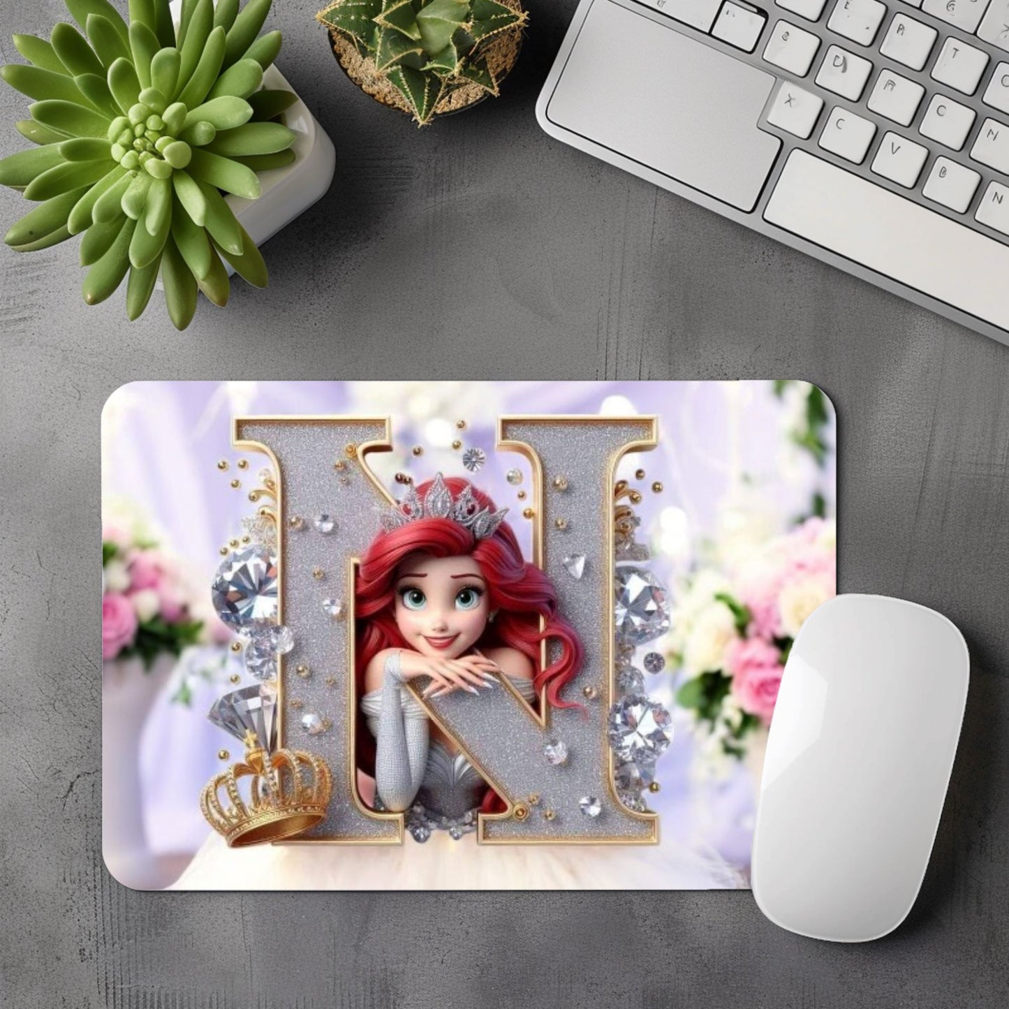 Ariel - Tapis de Souris "Wedding" | Lettrages Tapis de souris Disney Shop | Anylem Beauty N 