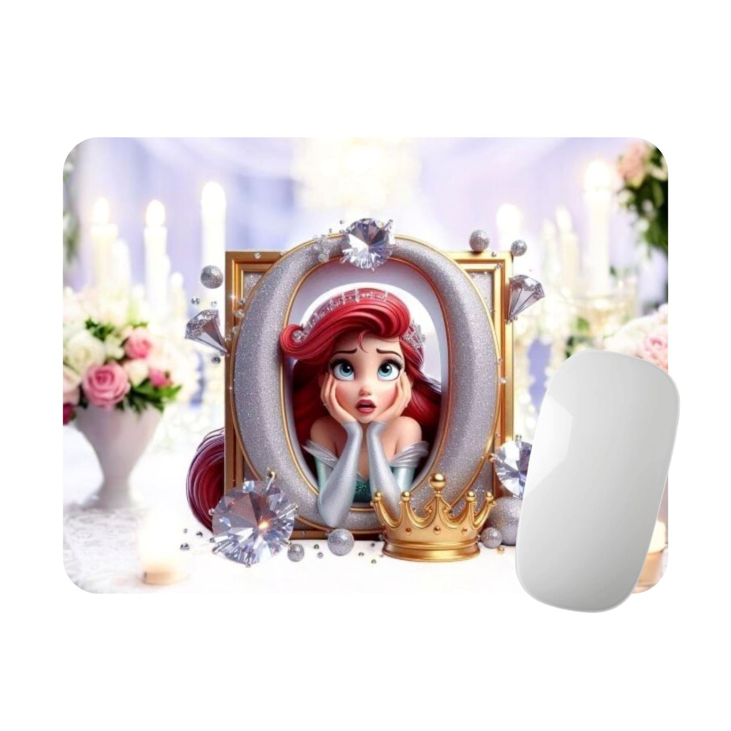 Ariel - Tapis de Souris "Wedding" | Lettrages Tapis de souris Disney Shop | Anylem Beauty O 