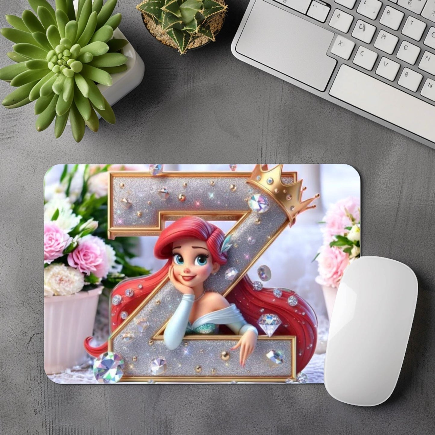 Ariel - Tapis de Souris "Wedding" | Lettrages Tapis de souris Disney Shop | Anylem Beauty Z 