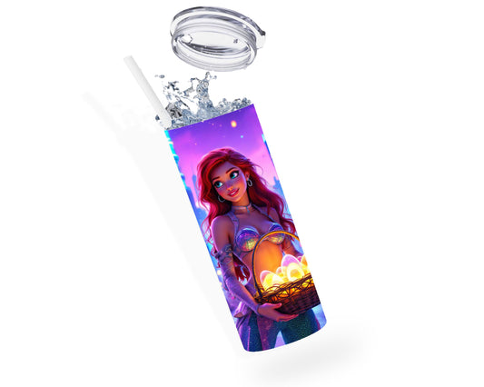 Ariel - Thermos en acier inoxydable 600ml | Pâques Thermos inoxydable Disney Shop | Anylem Beauty 