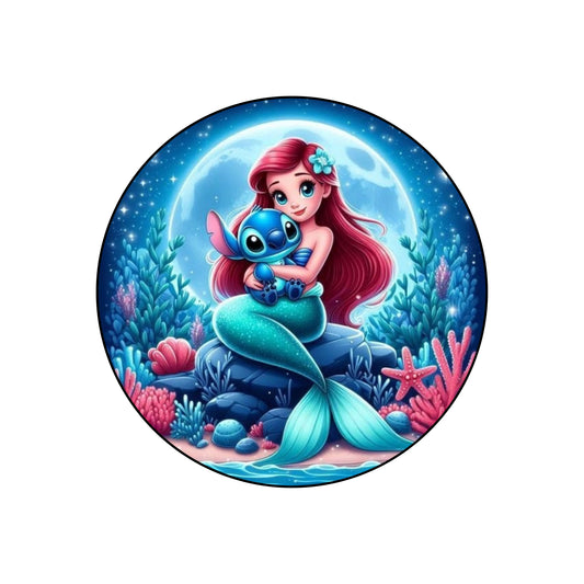 Ariel x Stitch - Phone Grip Phone Grip Disney Shop | Anylem Beauty 