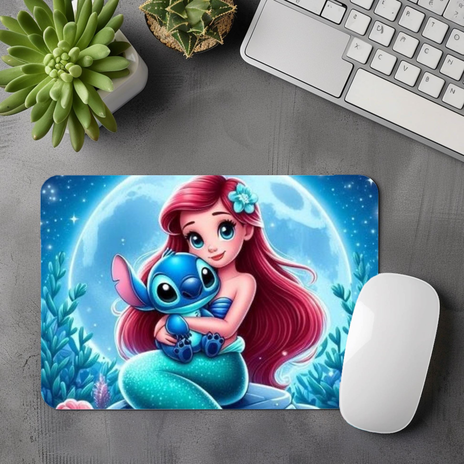 Ariel x Stitch - Tapis de souris Tapis de souris Disney Shop | Anylem Beauty 