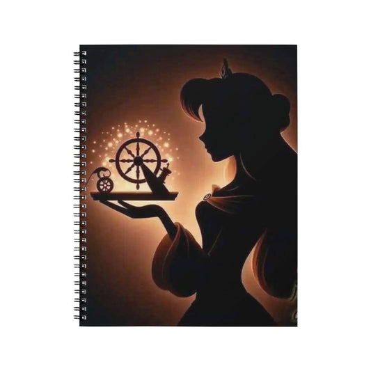 Aurore - Carnet spirale A5 | Darkness Carnets et bloc-notes Disney Shop | Anylem Beauty 