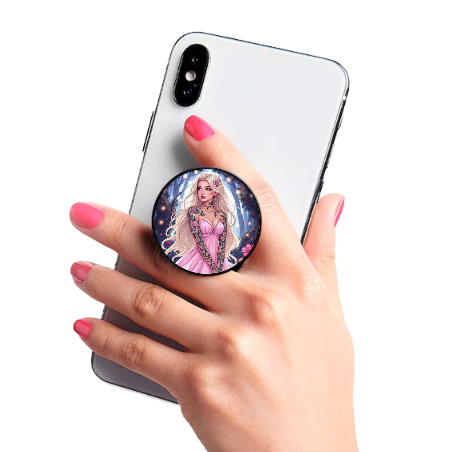 Aurore - Phone Grip | Tatouage Phone Grip Disney Shop | Anylem Beauty 