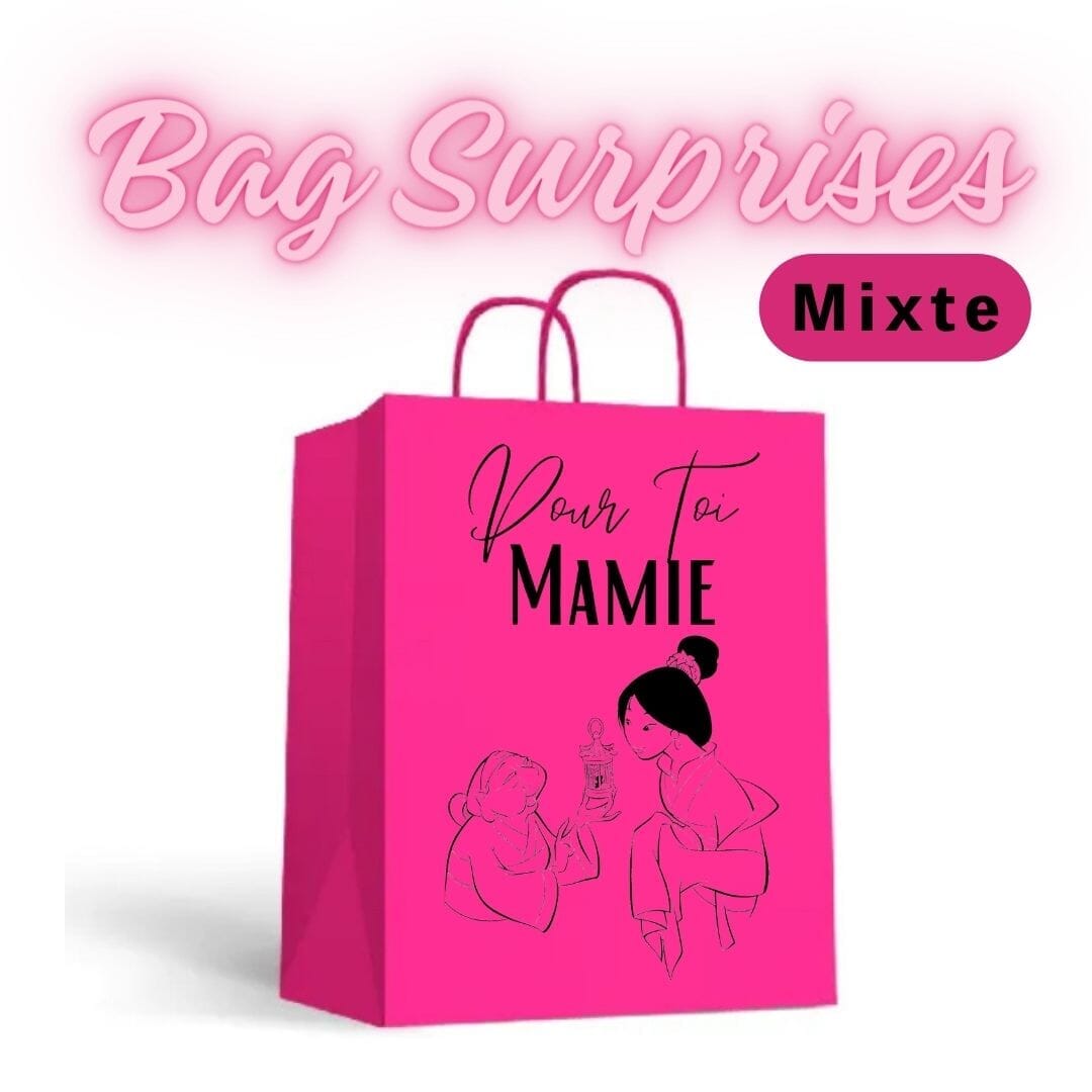 Bag Surprises - "Mamie !" Coffrets cadeaux pour le bain et le corps WIDDOP and Co. 