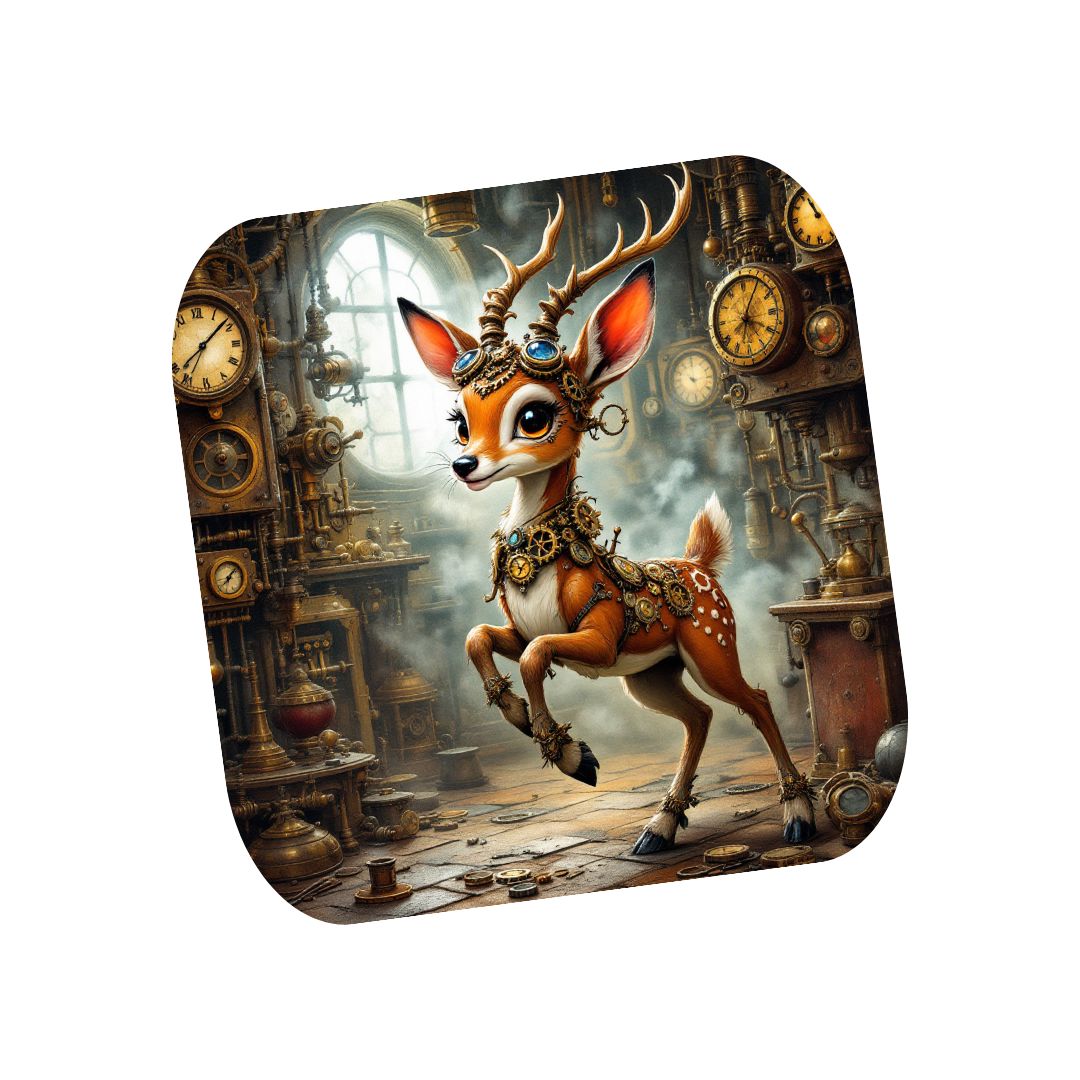 Bambi - Dessous de verre | Steampunk Dessous de verres Disney Shop | Anylem Beauty 