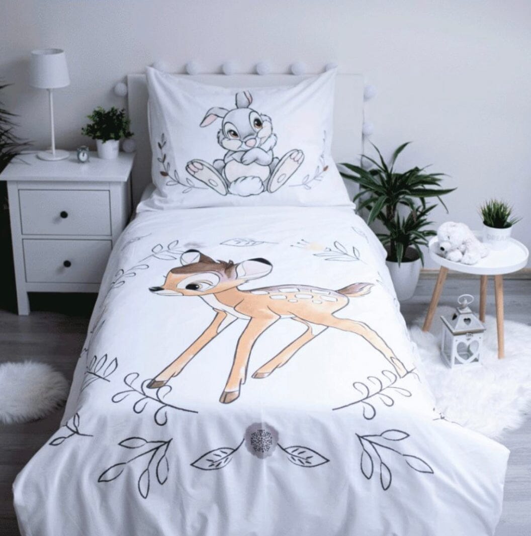 Bambi - Housse de Couette avec 1 Taie Housses de Couette Disney 