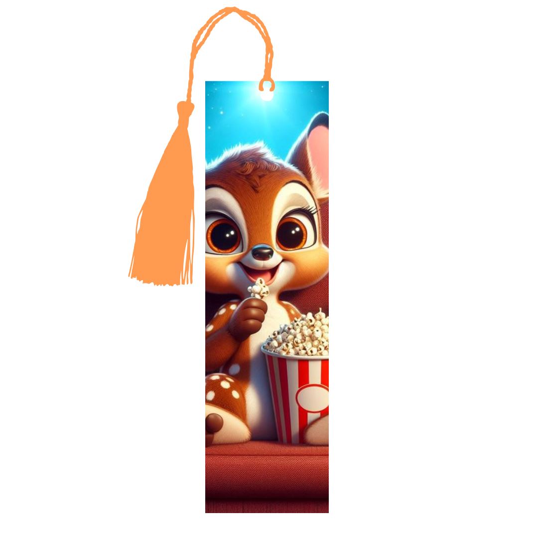 Bambi - Marque-Pages avec prénom | Cinéma Marque-page Disney Shop | Anylem Beauty 