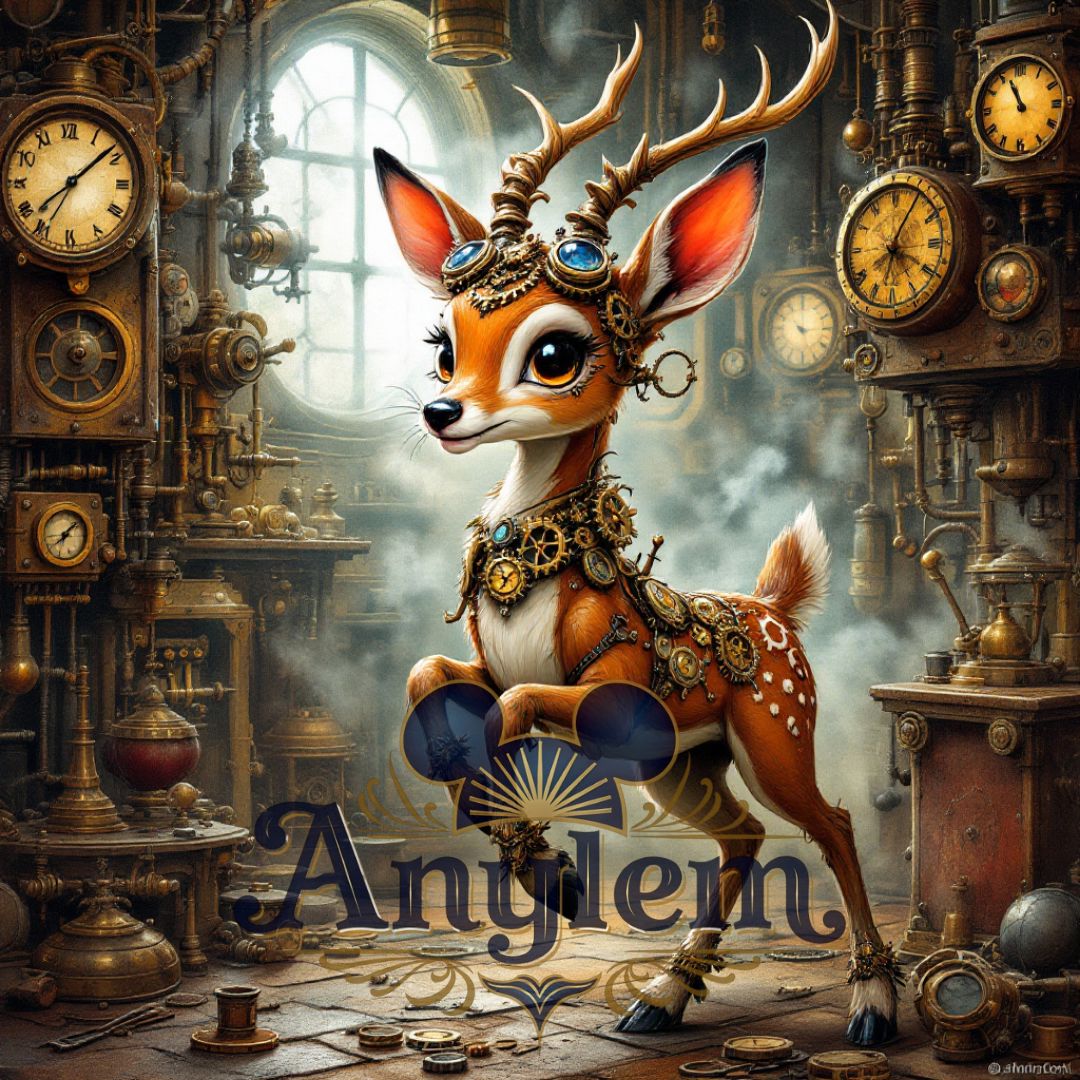 Bambi - Personnalisation | Steampunk Personnalisation Disney Shop | Anylem Beauty 