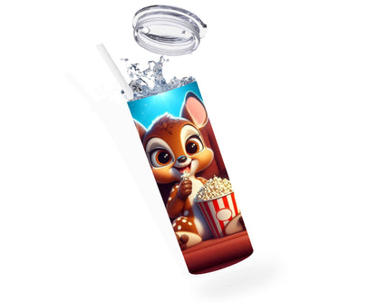 Bambi - Thermos en acier inoxydable 600ml | Cinéma Thermos inoxydable Disney Shop | Anylem Beauty 