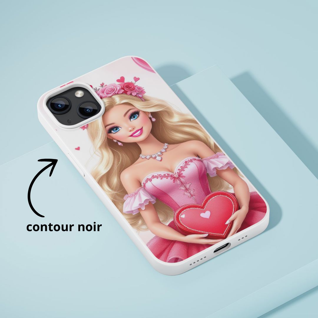 Barbie - Coque de téléphone | St Valentin Coque de téléphone Disney Shop | Anylem Beauty 