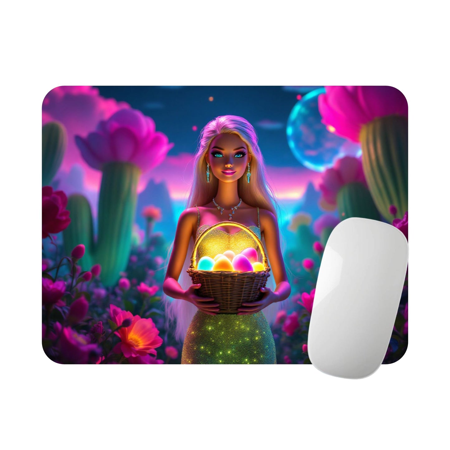 Barbie - Tapis de souris | Pâques Tapis de souris Disney Shop | Anylem Beauty 