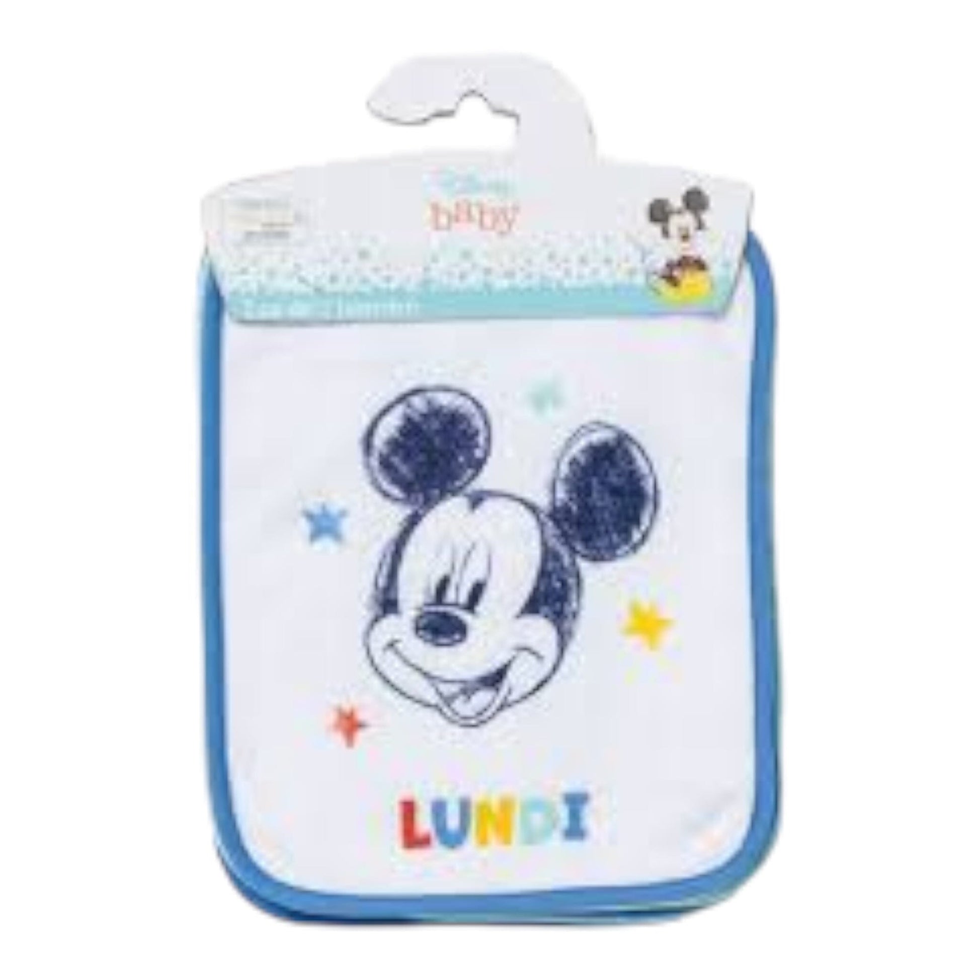 Bébé Mickey - Lot de 7 Bavoirs Naissance Bébés et tout-petits Baby Calin 