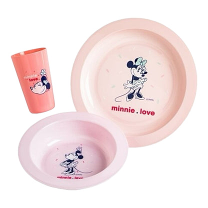 Bébé Minnie - Set Repas 3 pièces Bébés et tout-petits Baby Calin 