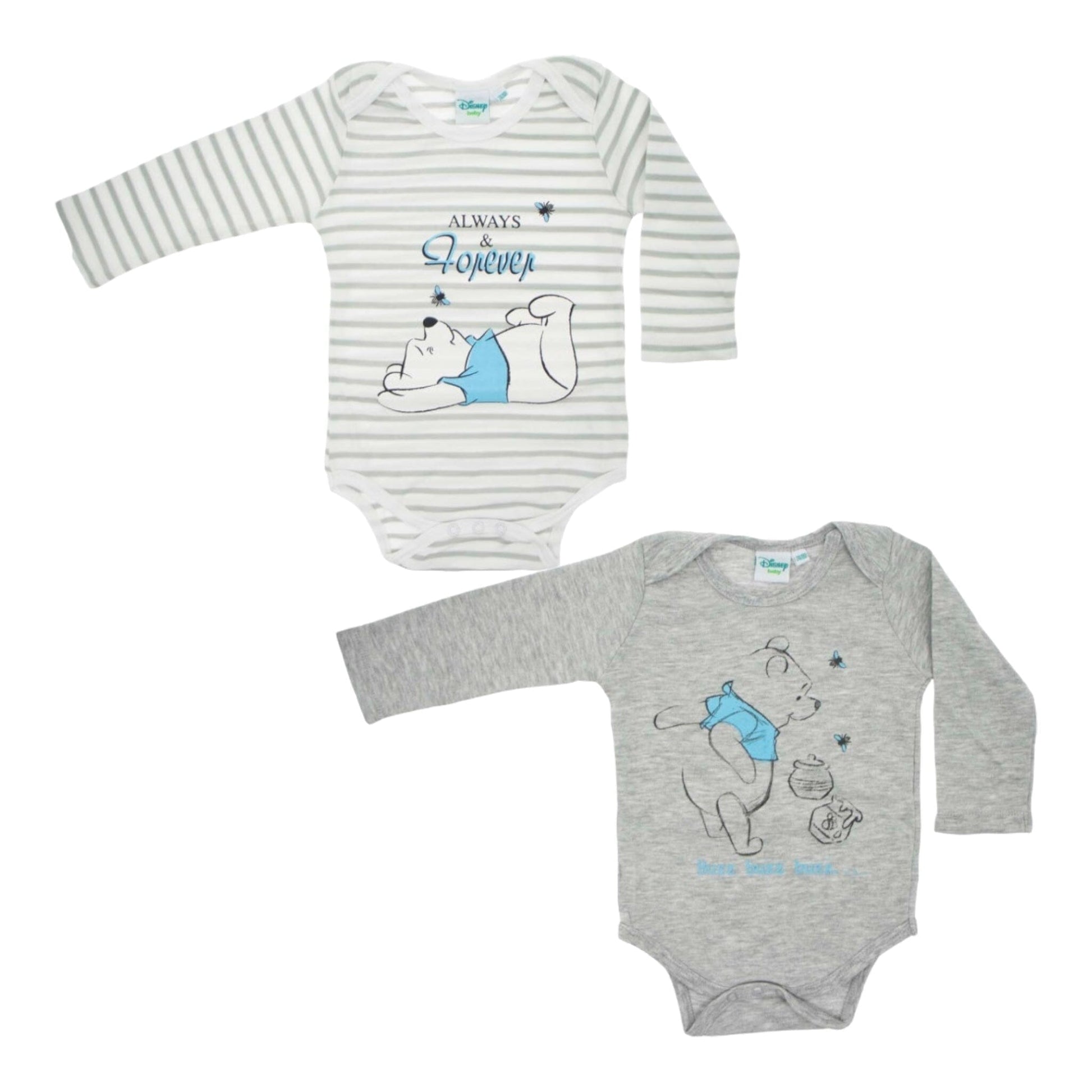 Bébé Nourson - Lot de 2 Bodys Manches Longues Anylem 