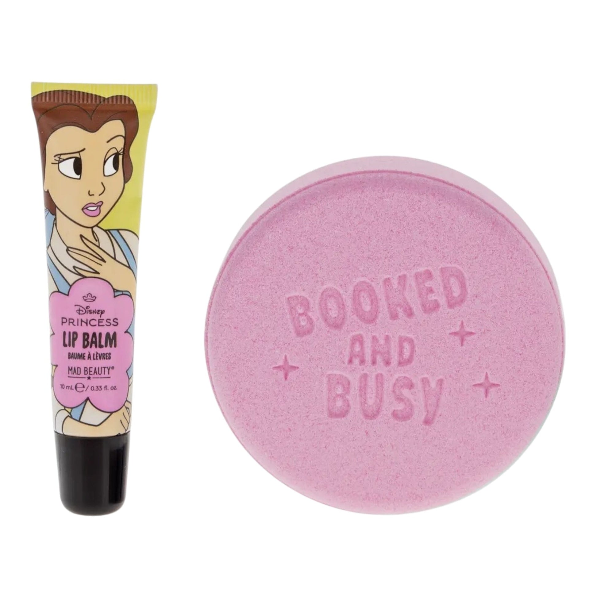 Belle - Bombe de bain et stick de soins pour lèvres Bombes de Bain Disney Shop | Anylem Beauty 