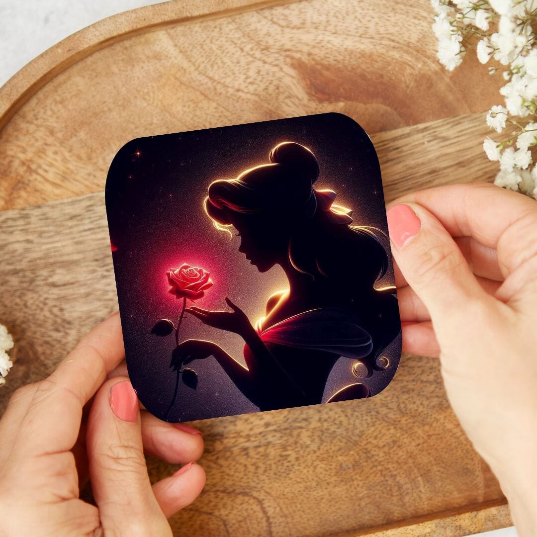 Belle - Dessous de verre | Darkness Dessous de verres Disney Shop | Anylem Beauty 