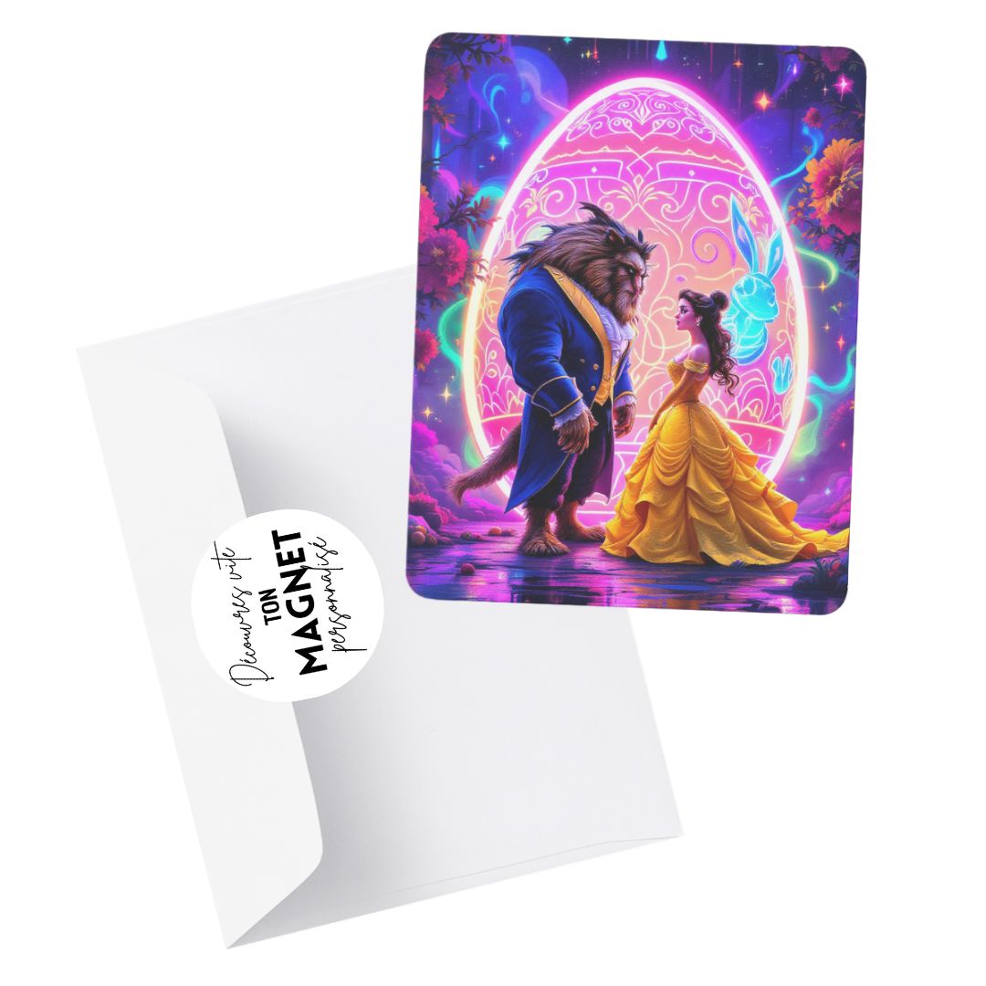 Belle & la Bête - Magnet | Pâques Magnet Disney Shop | Anylem Beauty 