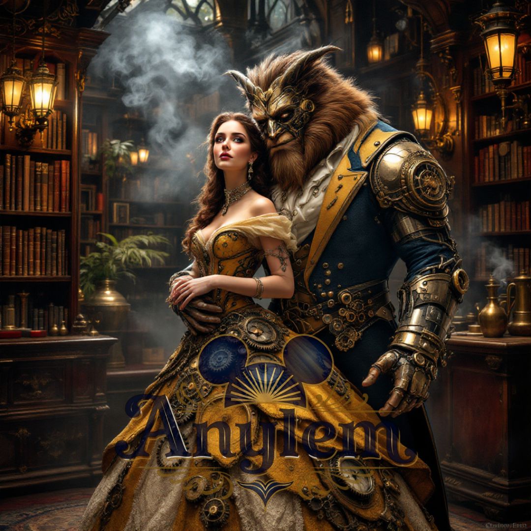 Belle & la Bête - Personnalisation | Steampunk Personnalisation Disney Shop | Anylem Beauty 