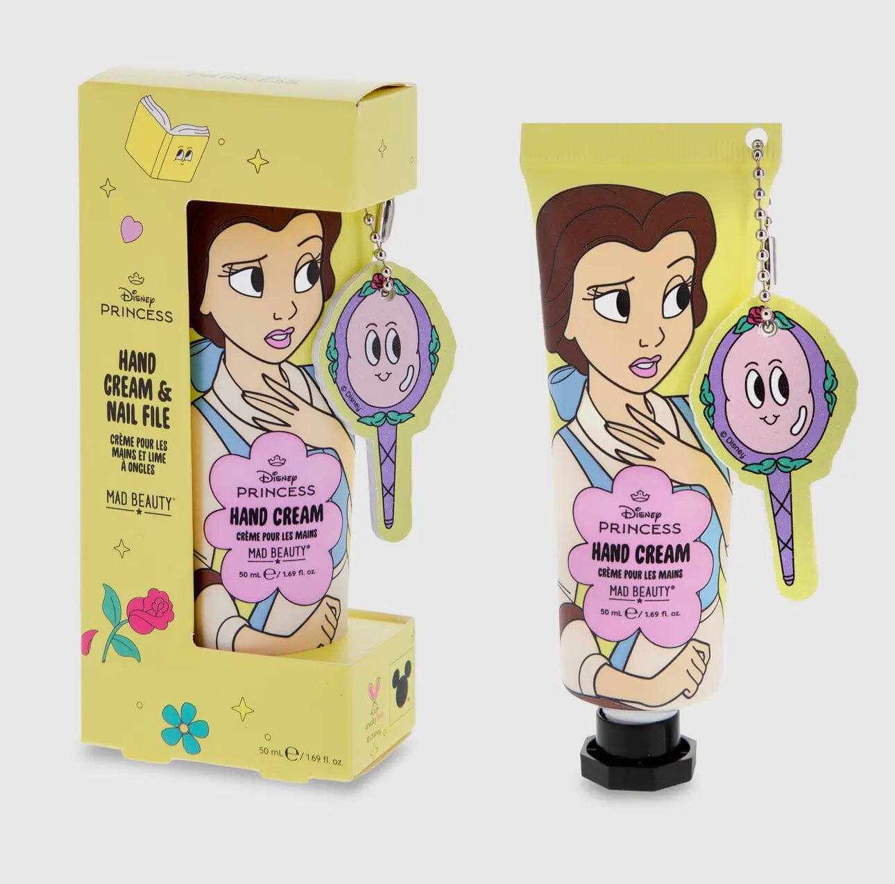 Belle - LOT Masque gel visage + chouchou + crème mains Coffret soins Disney Shop | Anylem Beauty 