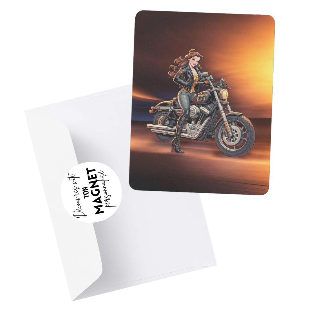 Belle - Magnet | Biker Magnet Disney Shop | Anylem Beauty 
