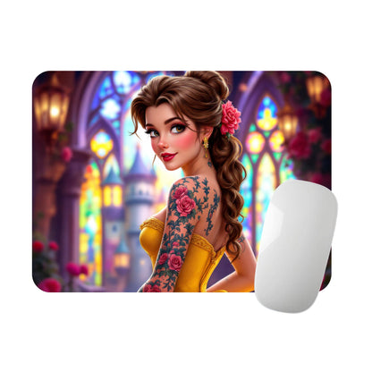 Belle - Tapis de souris | Tatouage Tapis de souris Disney Shop | Anylem Beauty 