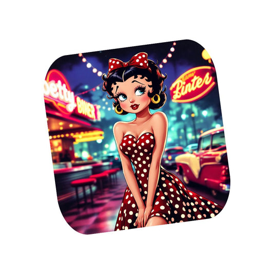 Betty Boop - Dessous de verre | Rockabilly Dessous de verres Disney Shop | Anylem Beauty 