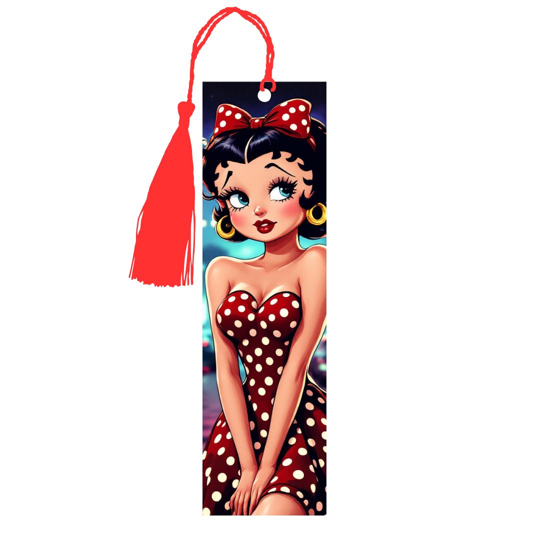 Betty Boop - Marque-Pages | Rockabilly Marque-page Disney Shop | Anylem Beauty 