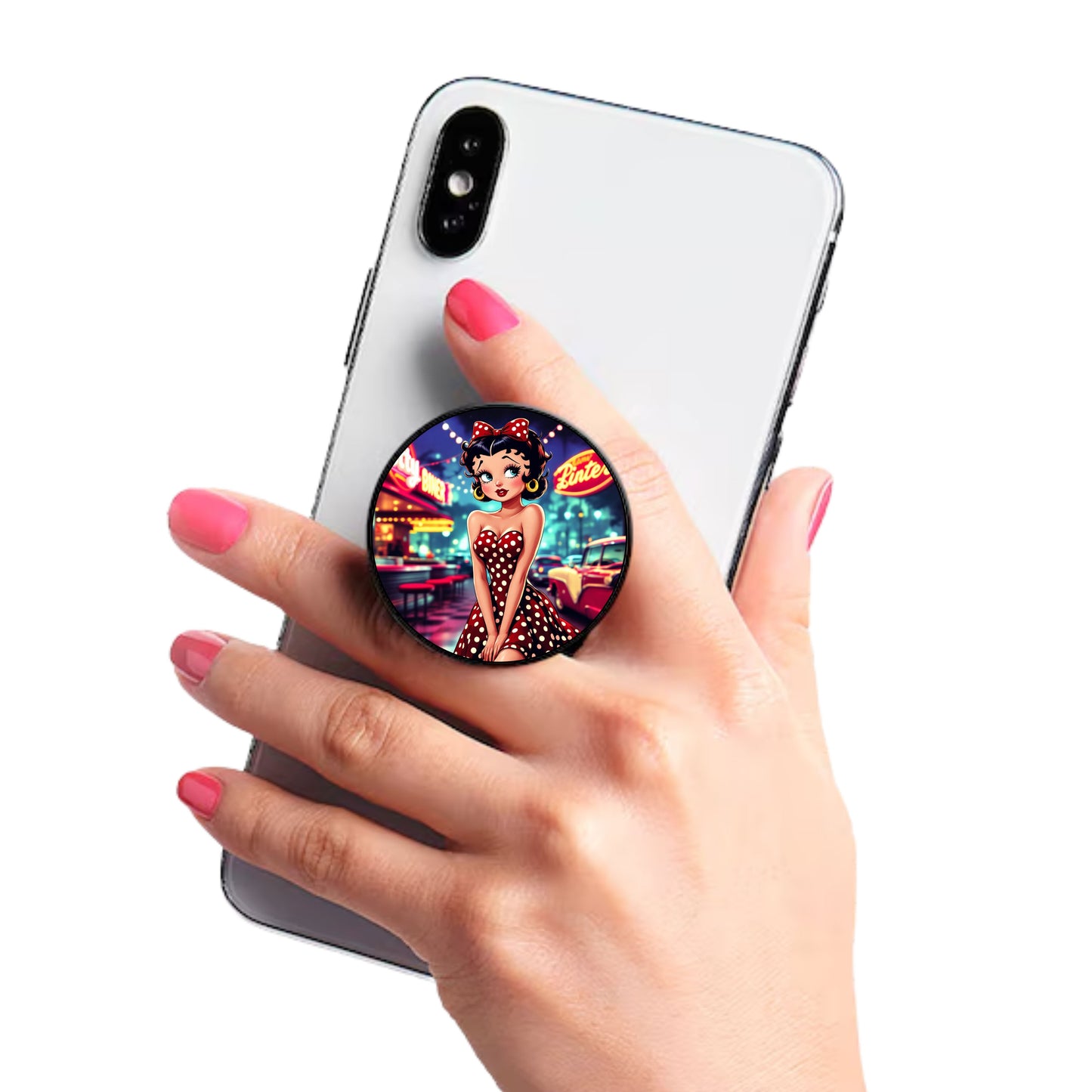 Betty Boop - Phone Grip | Rockabilly Phone Grip Disney Shop | Anylem Beauty 