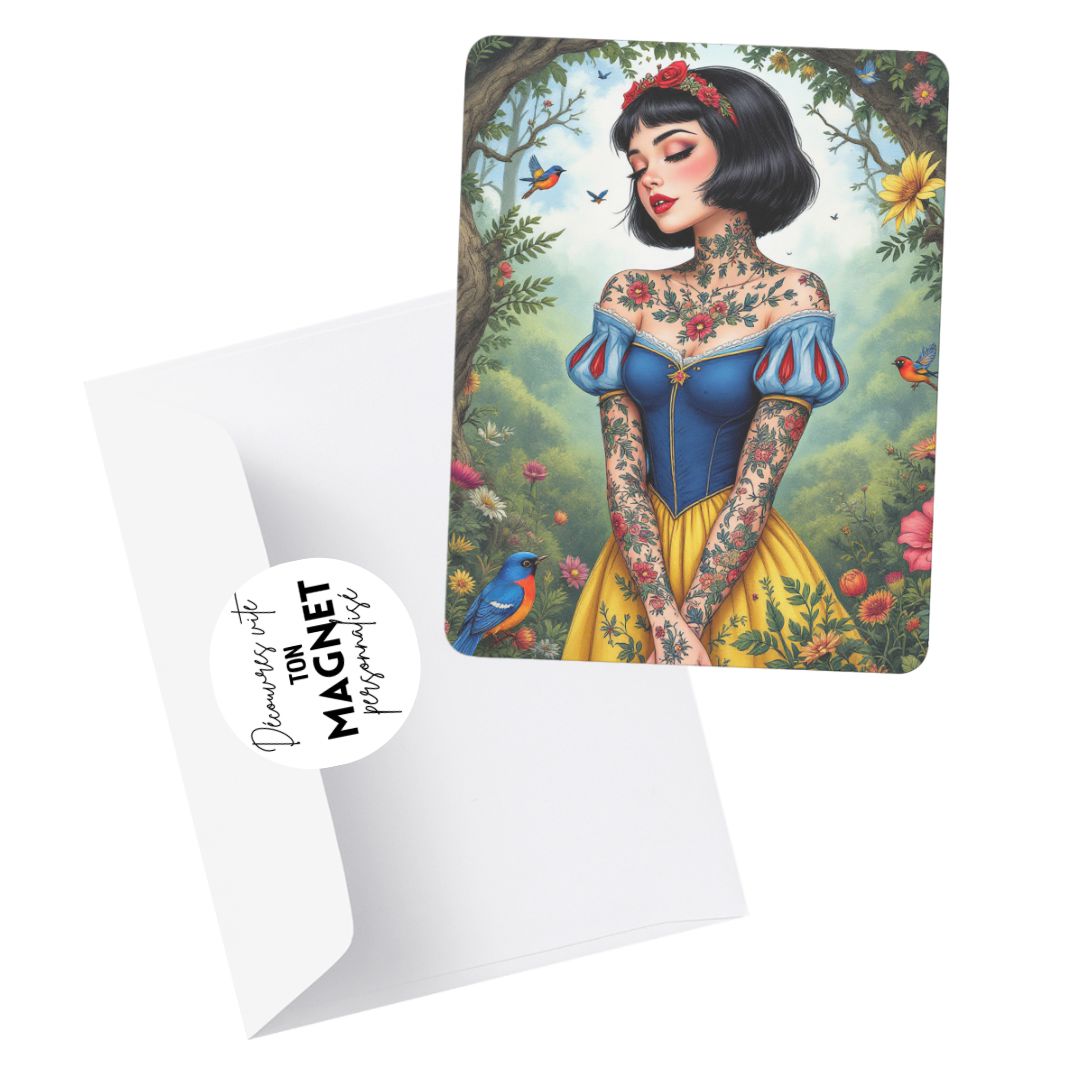 Blanche Neige - Magnet | Tatouage Magnet Disney Shop | Anylem Beauty 