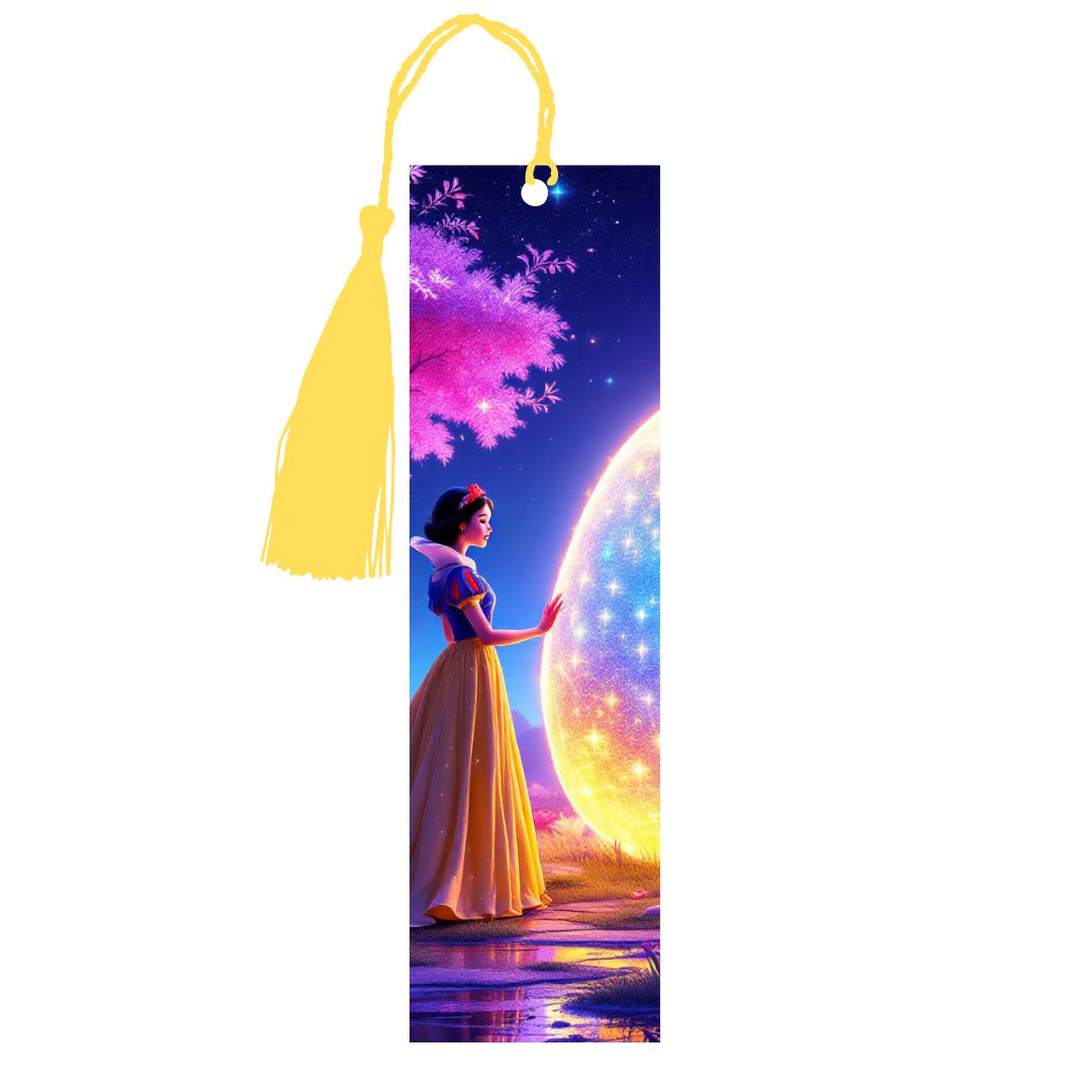 Blanche Neige - Marque-Pages avec prénom | Pâques Marque-page Disney Shop | Anylem Beauty 