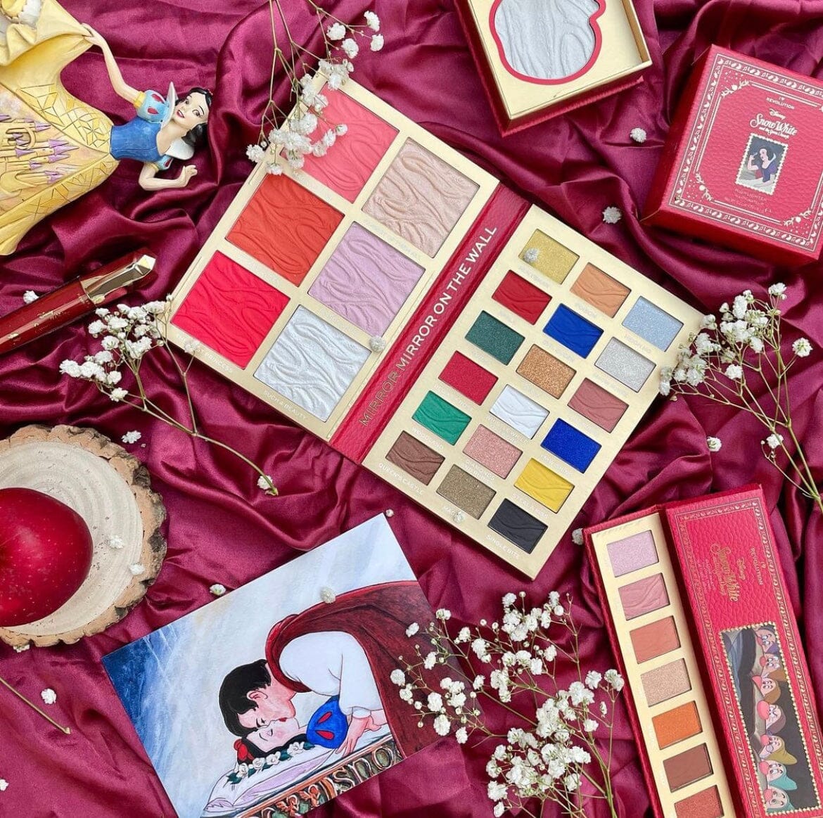 Blanche Neige - Palette fards/highlighters Palettes Fards à Paupières Disney Shop | Anylem Beauty 