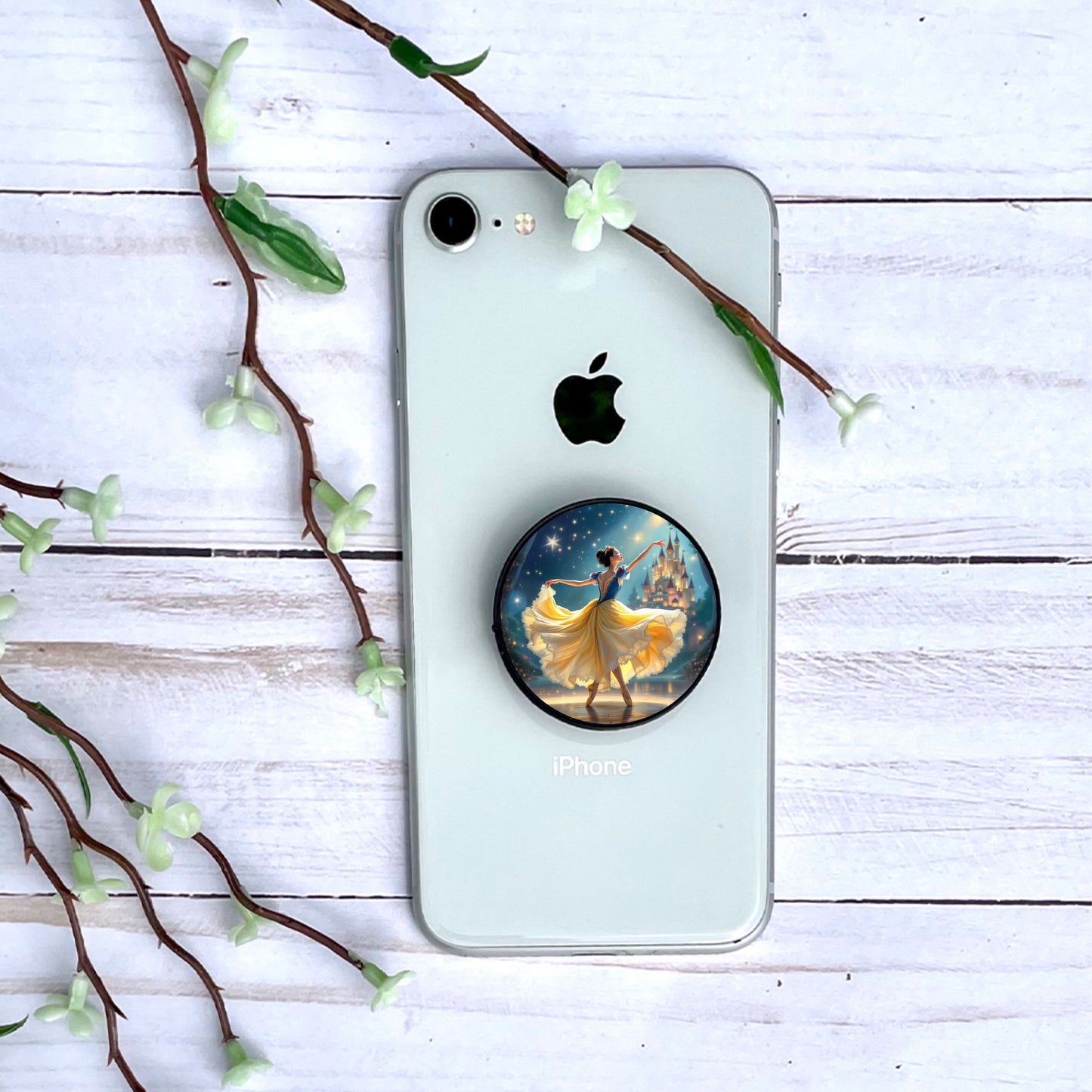 Blanche Neige - Personnalisation | Danseuse Personnalisation Disney Shop | Anylem Beauty Phone grip 