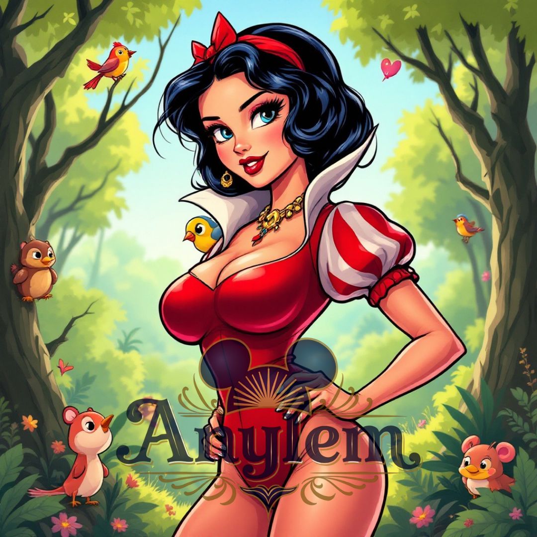 Blanche Neige - Personnalisation | Rockabilly Personnalisation Disney Shop | Anylem Beauty 