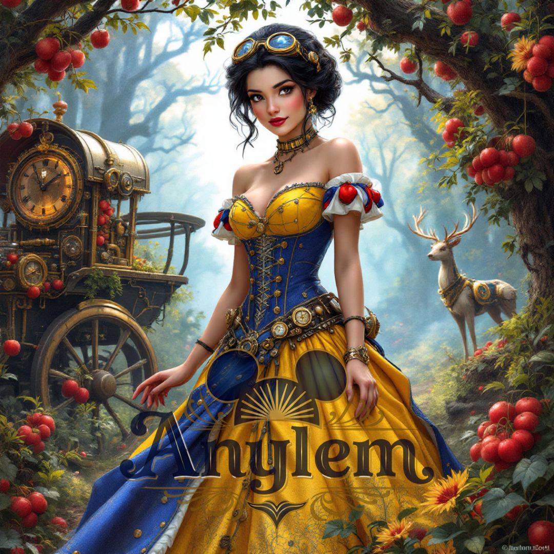 Blanche Neige - Personnalisation | Steampunk Personnalisation Disney Shop | Anylem Beauty 