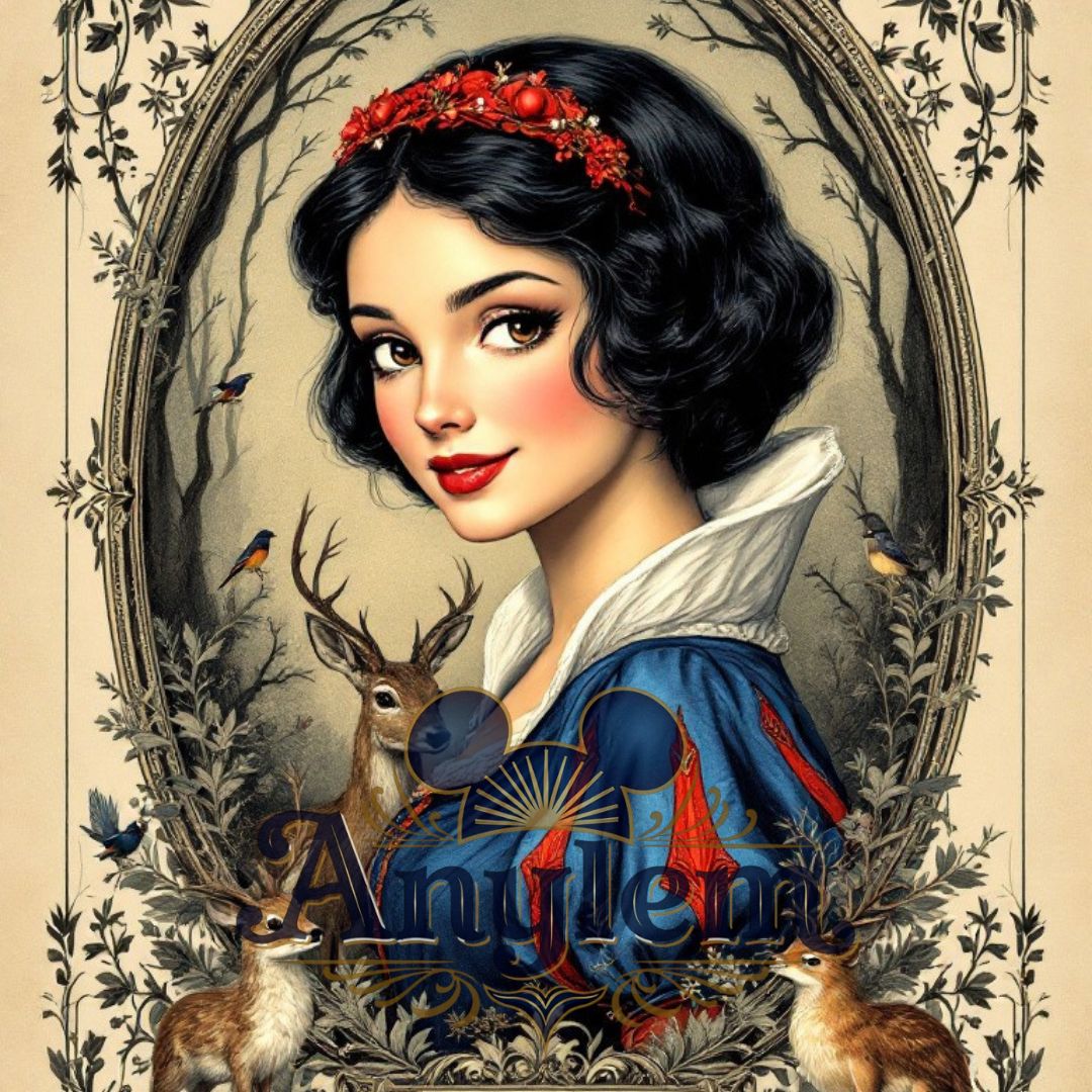 Blanche Neige - Personnalisation | Vintage Personnalisation Disney Shop | Anylem Beauty 