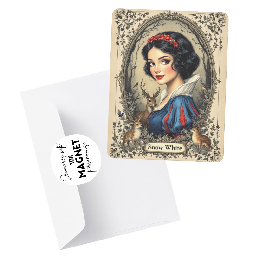Blanche Neige - Personnalisation | Vintage Personnalisation Disney Shop | Anylem Beauty Magnet 