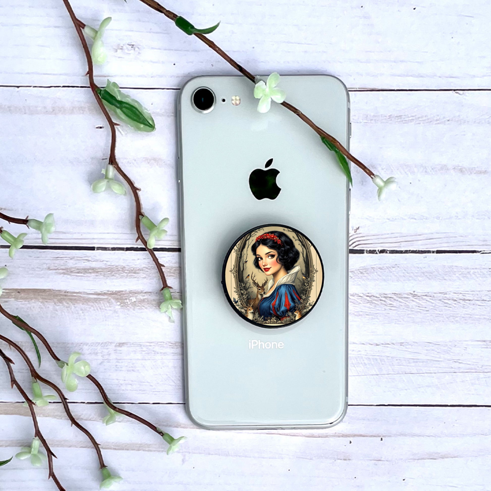 Blanche Neige - Personnalisation | Vintage Personnalisation Disney Shop | Anylem Beauty Phone grip 