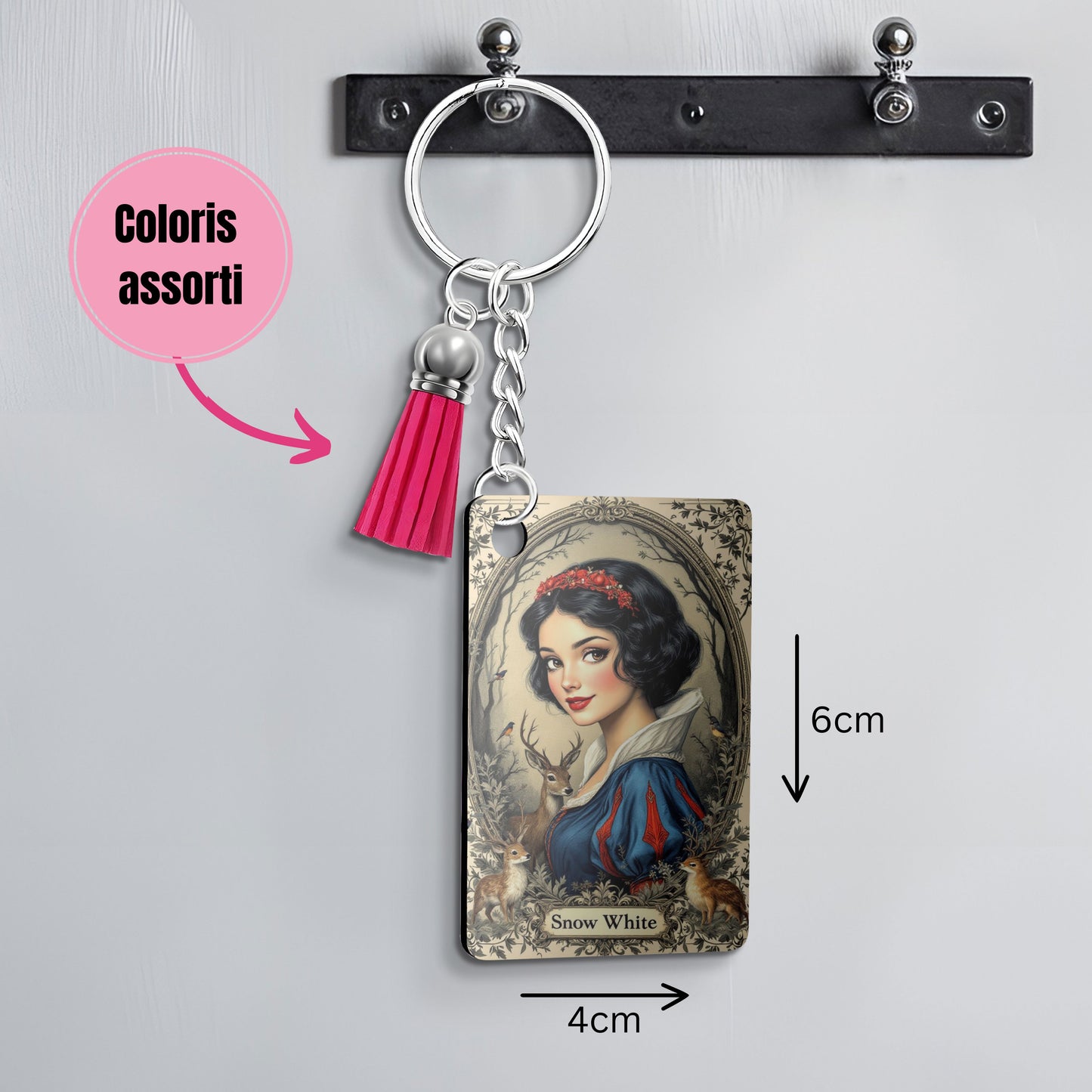 Blanche Neige - Personnalisation | Vintage Personnalisation Disney Shop | Anylem Beauty Porte clé 