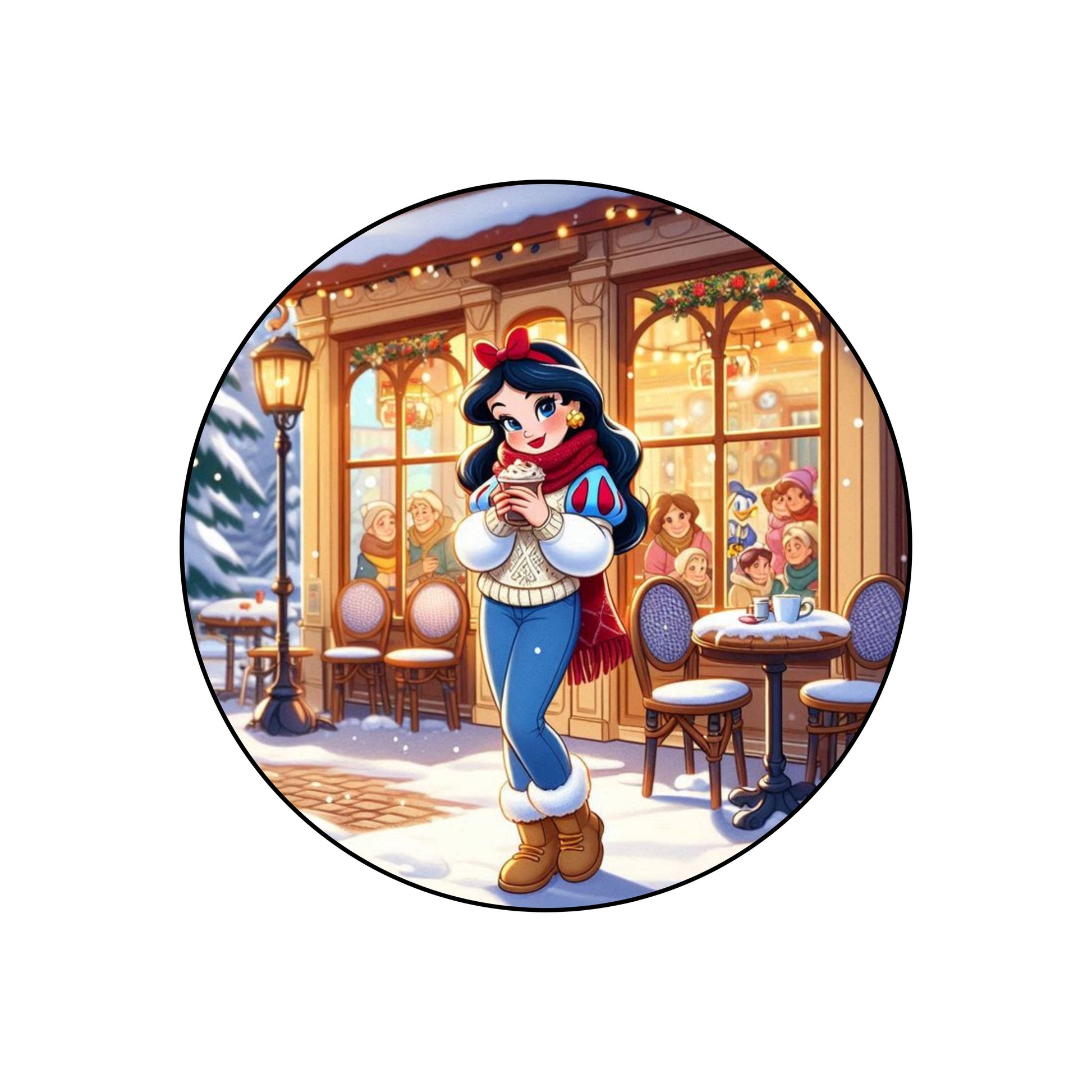 Blanche Neige - Phone Grip | Hivernal Phone Grip Disney Shop | Anylem Beauty 