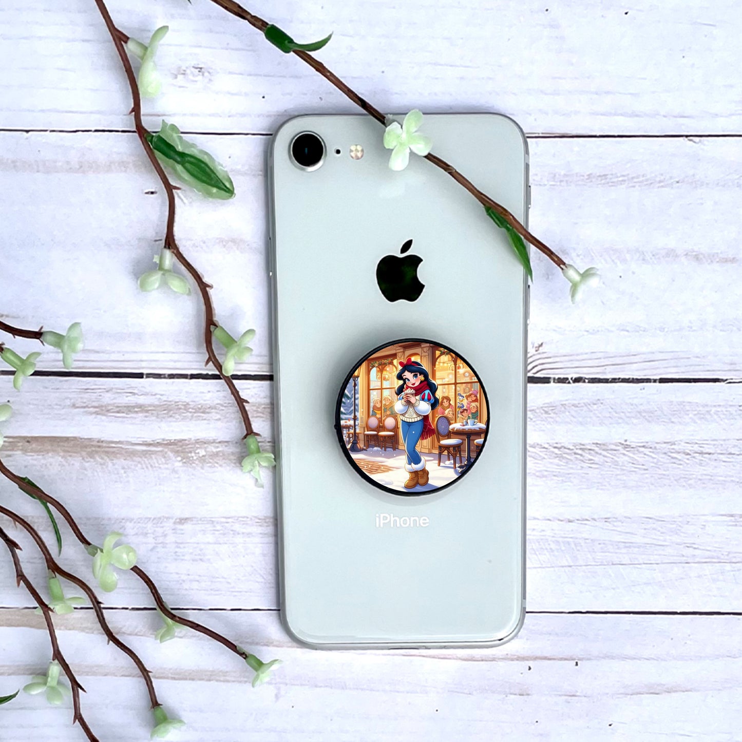 Blanche Neige - Phone Grip | Hivernal Phone Grip Disney Shop | Anylem Beauty 