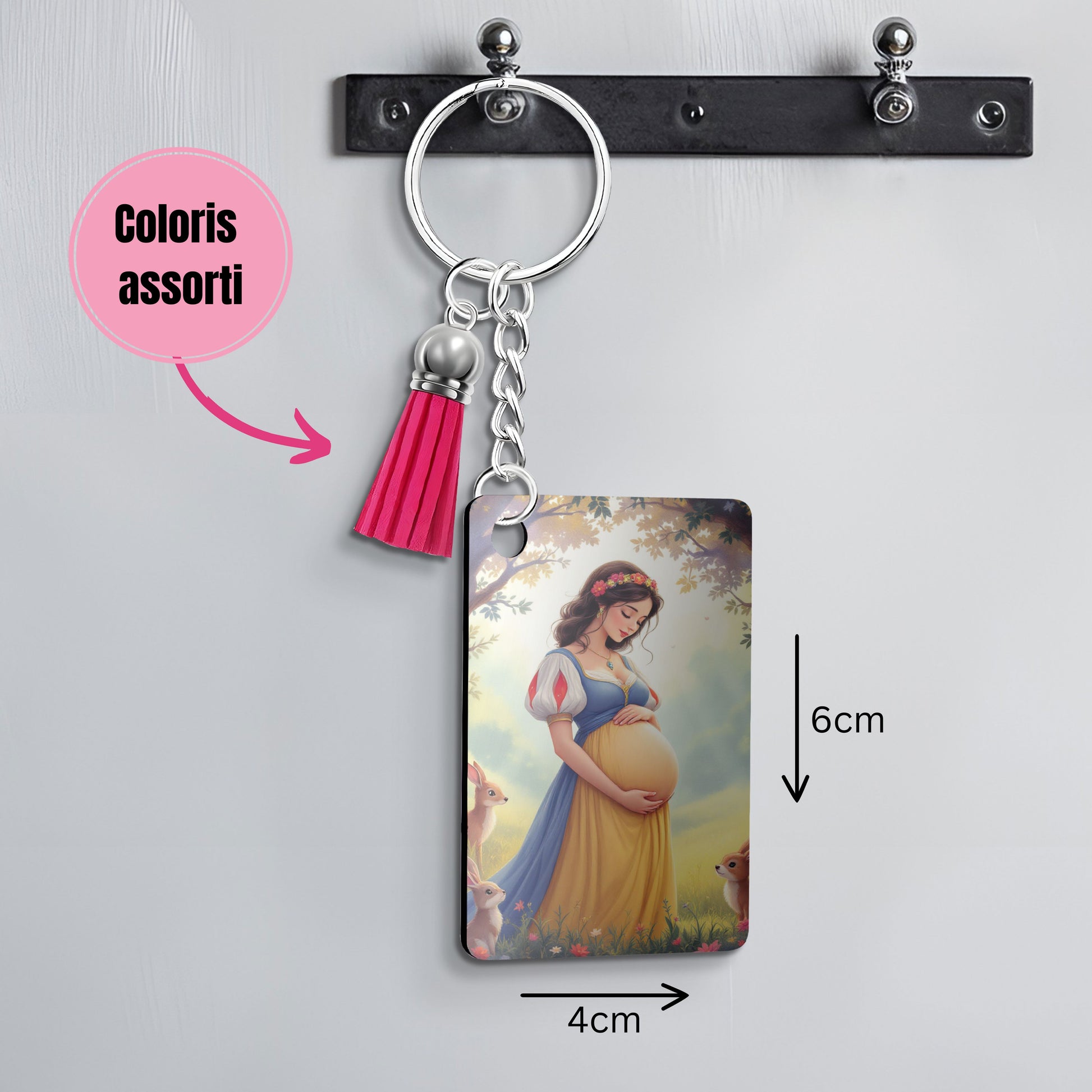 Blanche Neige - Porte Clé | Grossesse Porte-clés Disney Shop | Anylem Beauty 