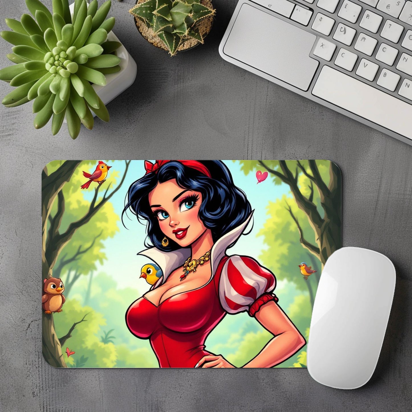 Blanche Neige - Tapis de souris | Rockabilly Tapis de souris Disney Shop | Anylem Beauty 